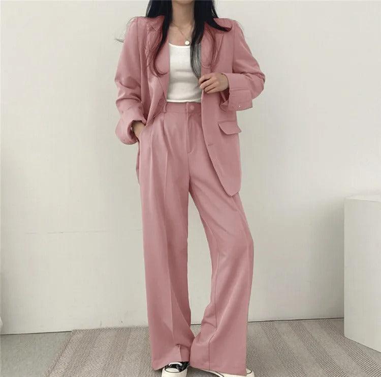 Hailey | Elegant Women's Suit with Long Blazer and Sophisticated Tailored Set