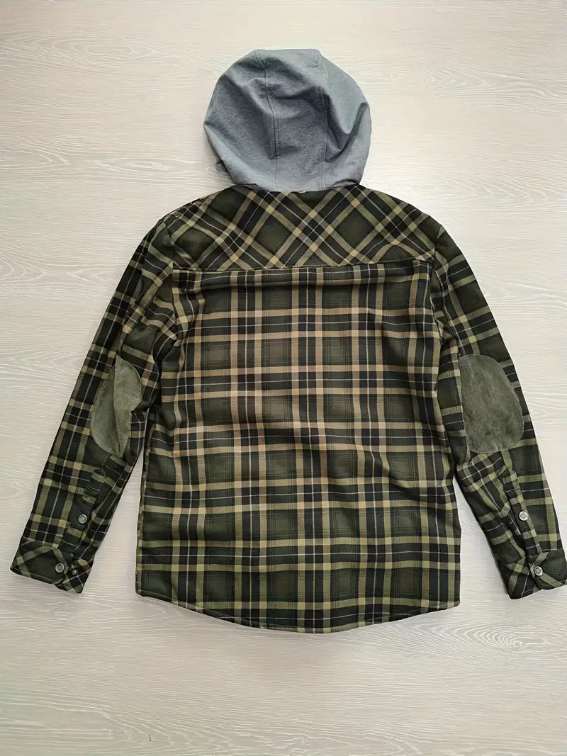Wyatt - Must-Have Hooded Checked Jacket for Stylish Comfort