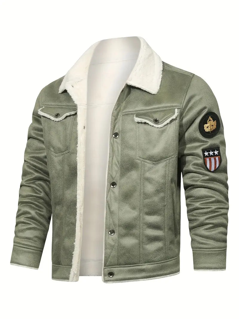 Faux-Lined Performance Jacket for Warmth and Peak Performance