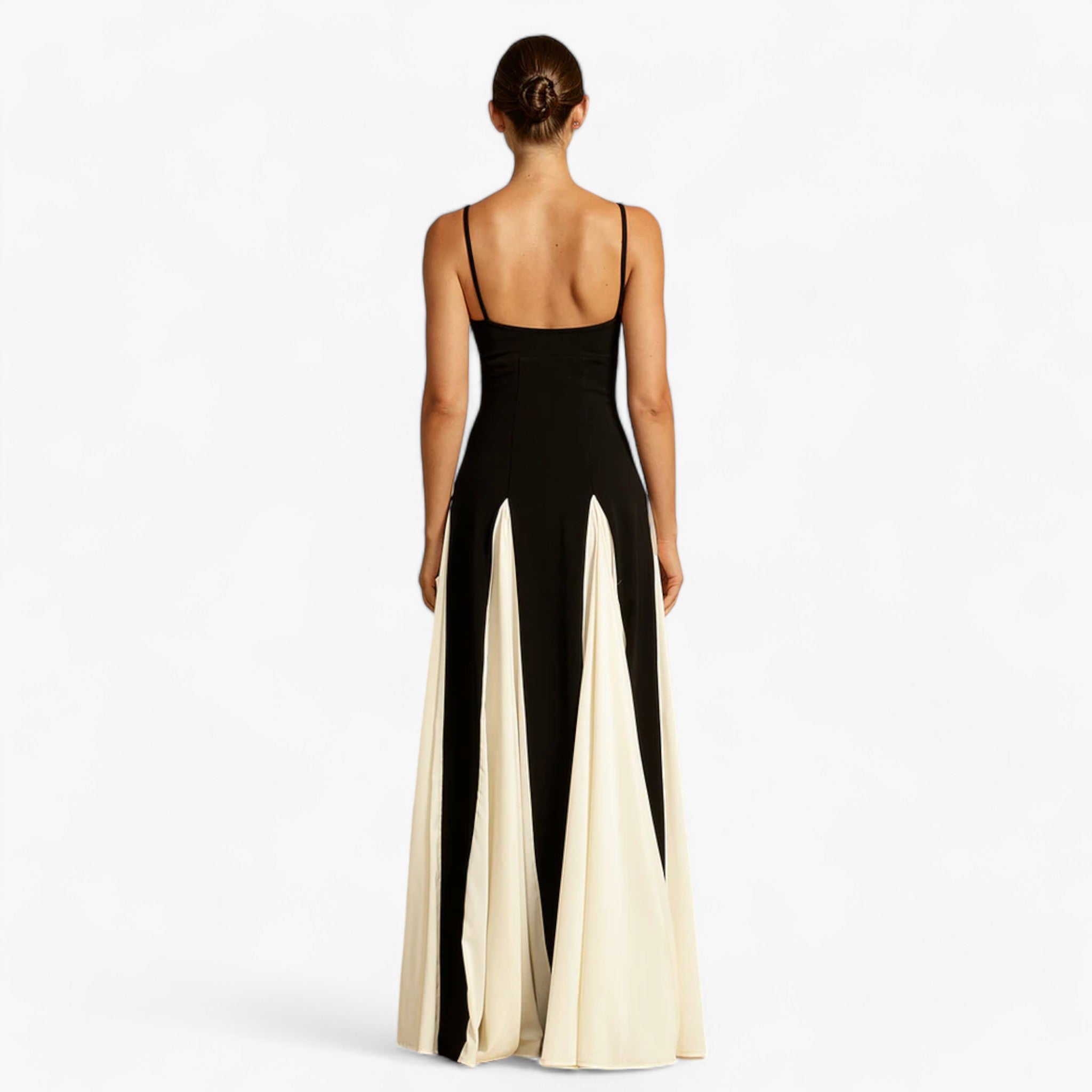 Alezia | Spaghetti-Strap Maxi Dress – Elegant and Sensual Refinement