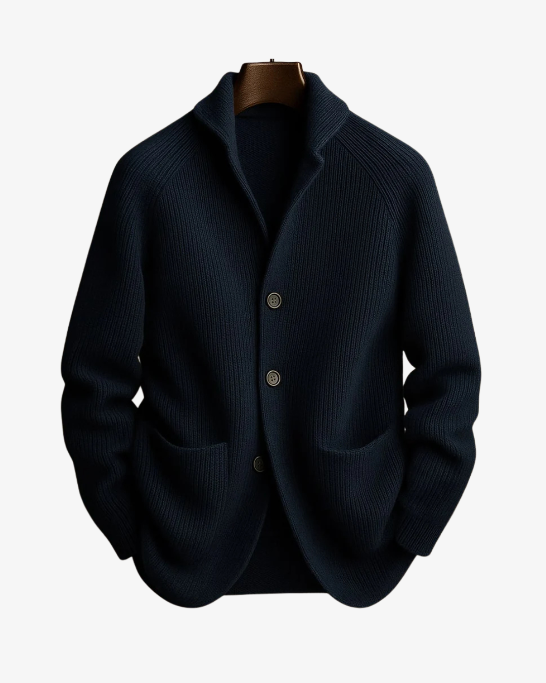 Andrew | Luxe Modern Wool-Blend Cardigan