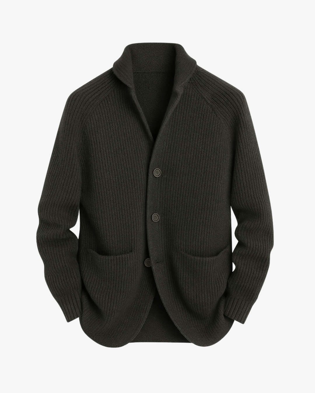 Andrew | Luxe Modern Wool-Blend Cardigan