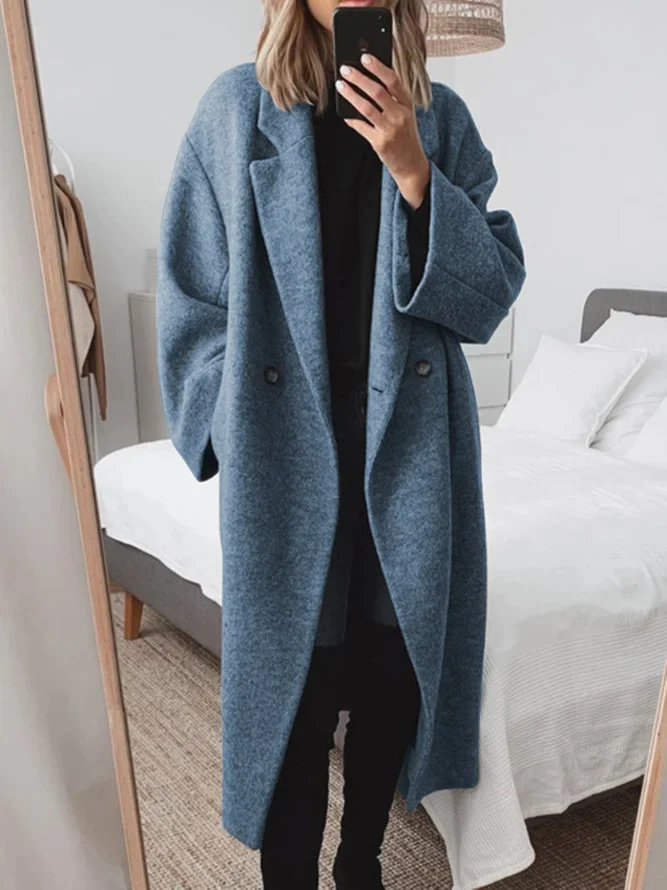 Mona | Elegant Classic Wool Coat