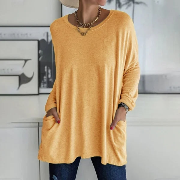 Moira - Top Casual Long Sleeve T-Shirt