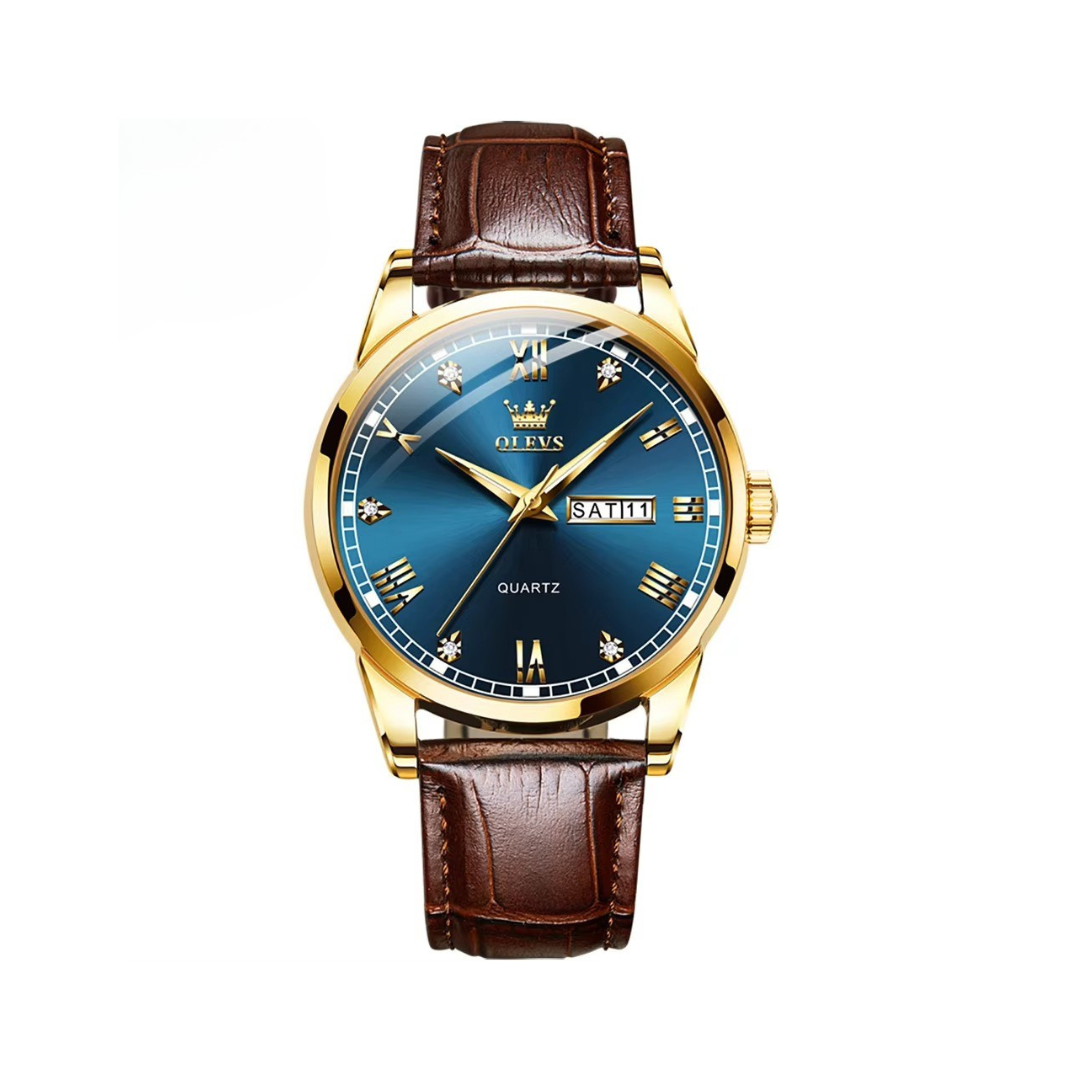 Elegant Business Style Analog Quartz Couple Watch