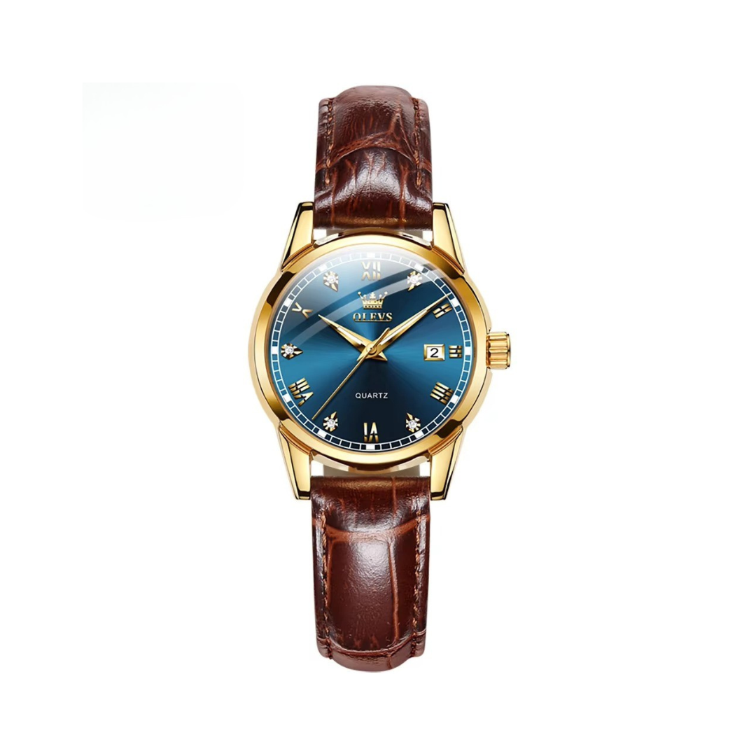 Elegant Business Style Analog Quartz Couple Watch