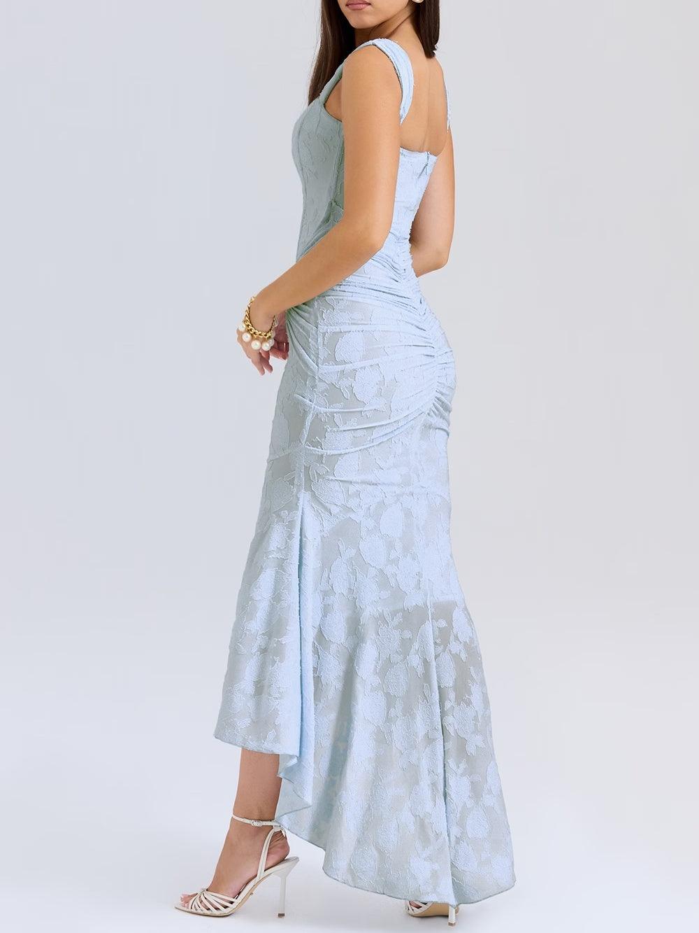 Blue Bell floral maxi dress for an elegant and comfortable style