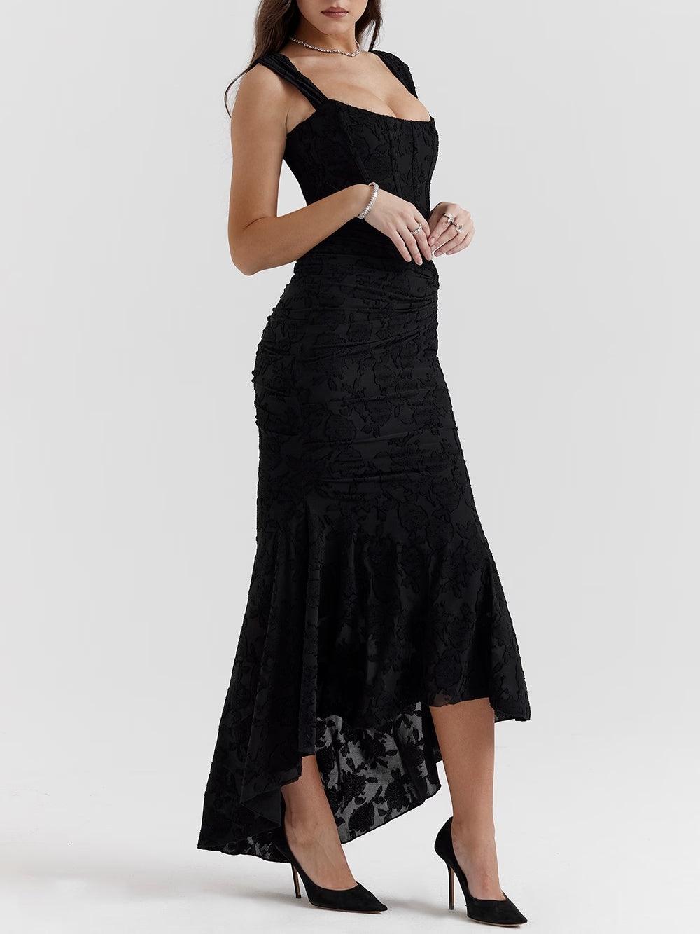 Blue Bell floral maxi dress for an elegant and comfortable style