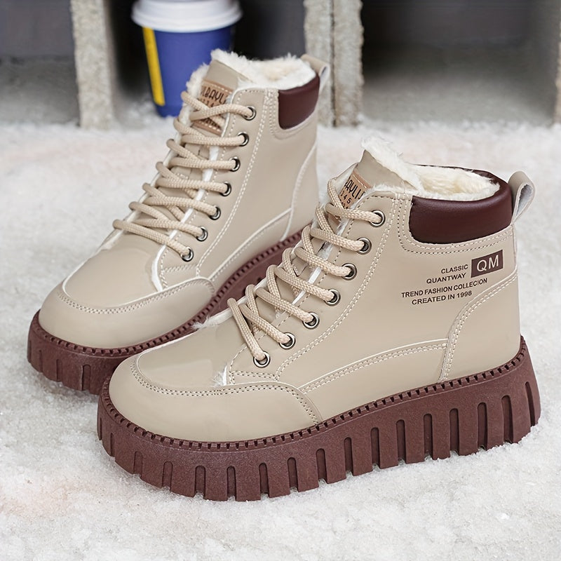 Celestine - Cozy, Stylish Lined Sneakers for All-Season Comfort