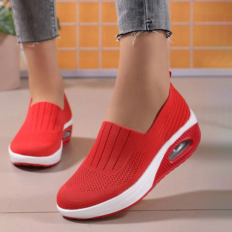Breathable Slip-On Sneakers for Women — Ultra-Comfort, All-Day Wear