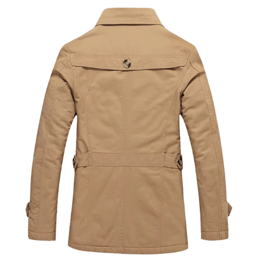 Chic Storm Coat - Elegant, Weatherproof Style