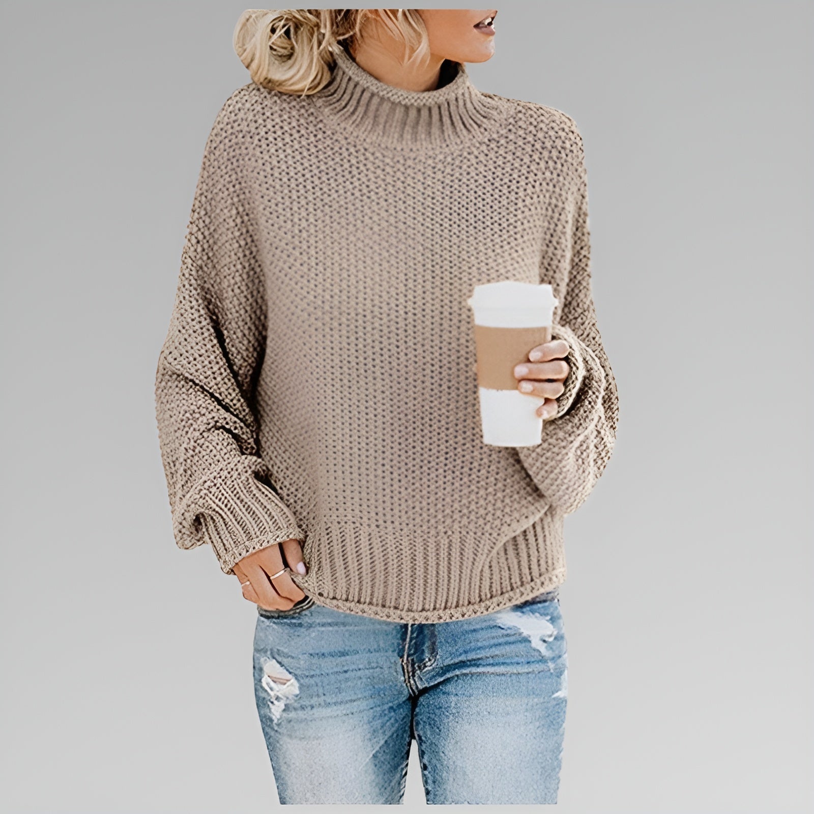 Amy | Classic Shoulder Sweater Fashion