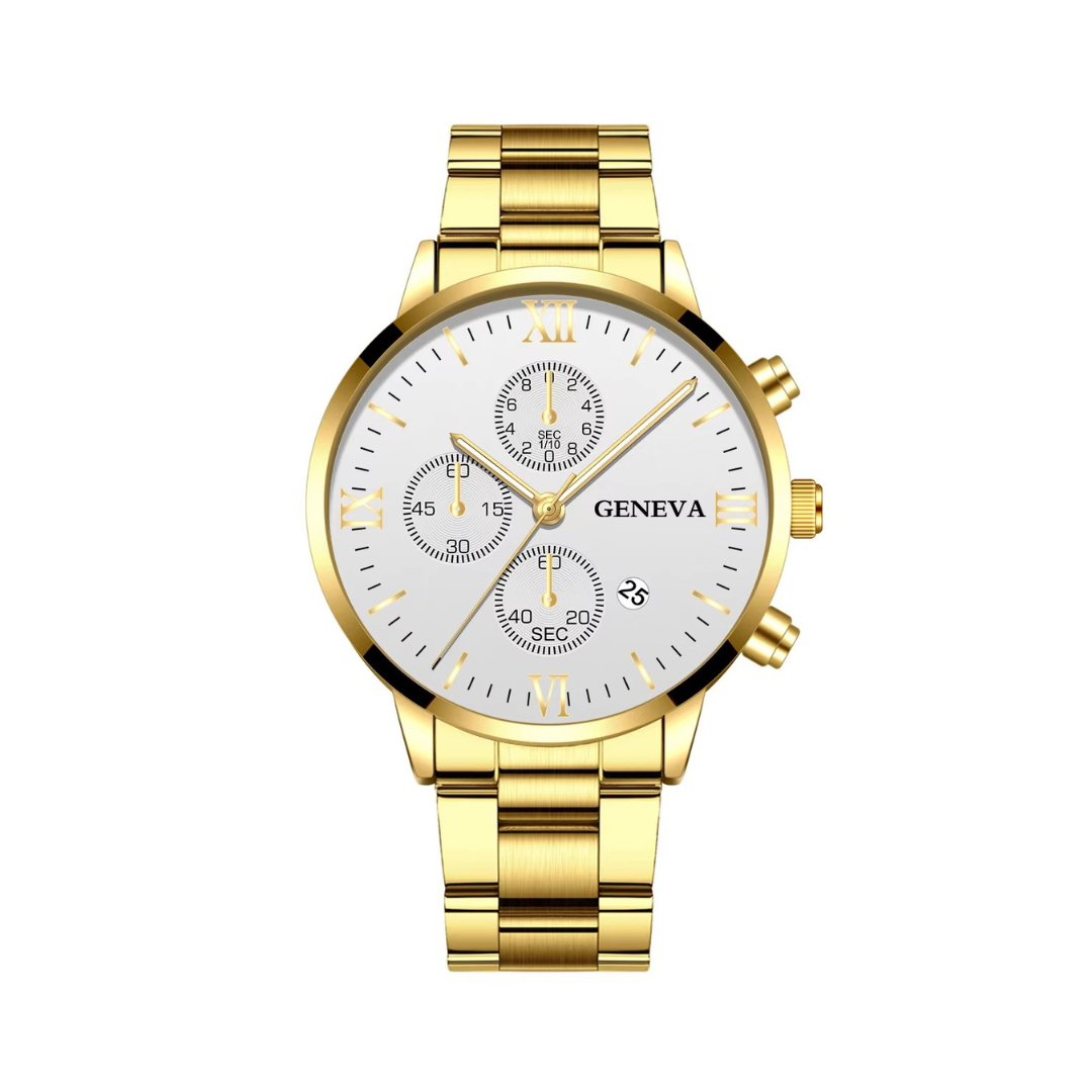 Elegant fine knit watch with a sophisticated style for a casual look