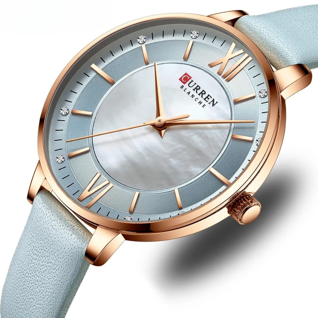 Elegant Ladies Quartz Watch - Trendy and Sophisticated Accessory