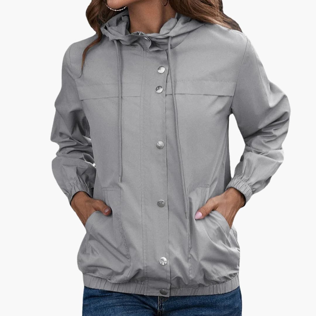 Chic Hooded Trench Coat for Women