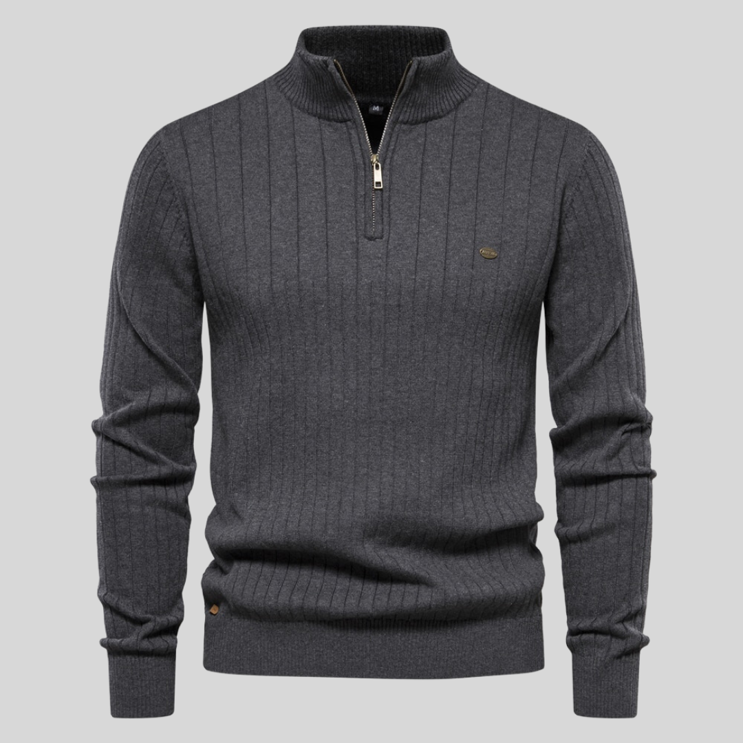 Viggo | Luxe Half Zip Sweater for Stylish Comfort