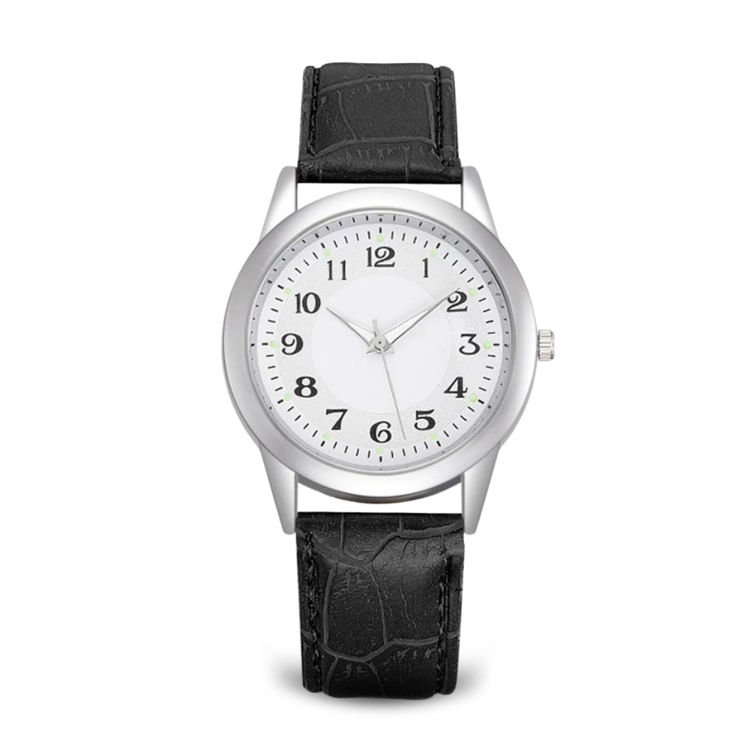 Elegant Minimalist Watch in Stainless Steel