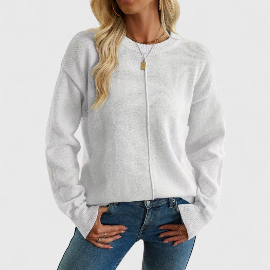 Classic Isabella Sweatshirt - Timeless Comfort and Elegant Style