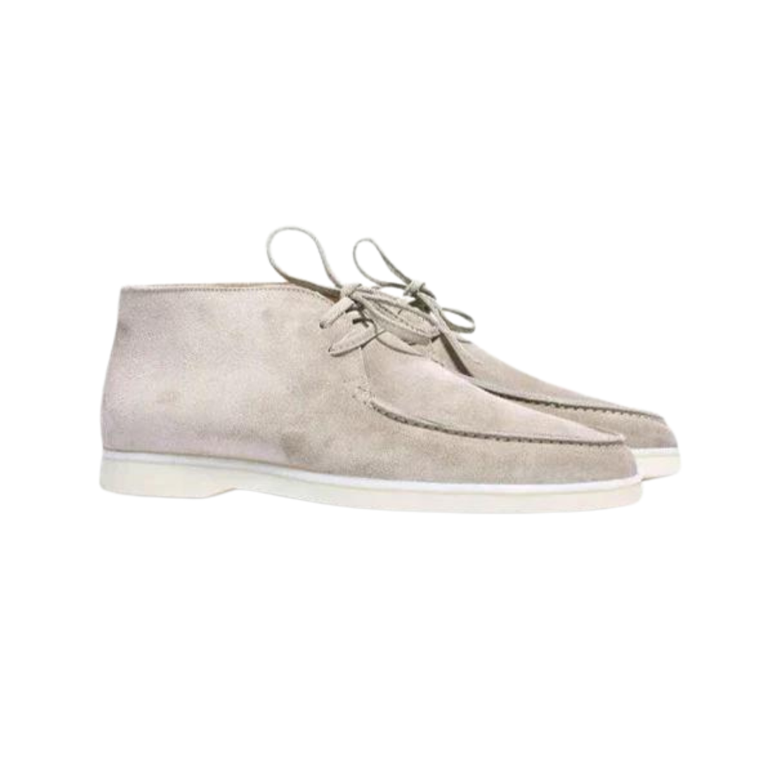 Premium Suede Lace-Up Shoes