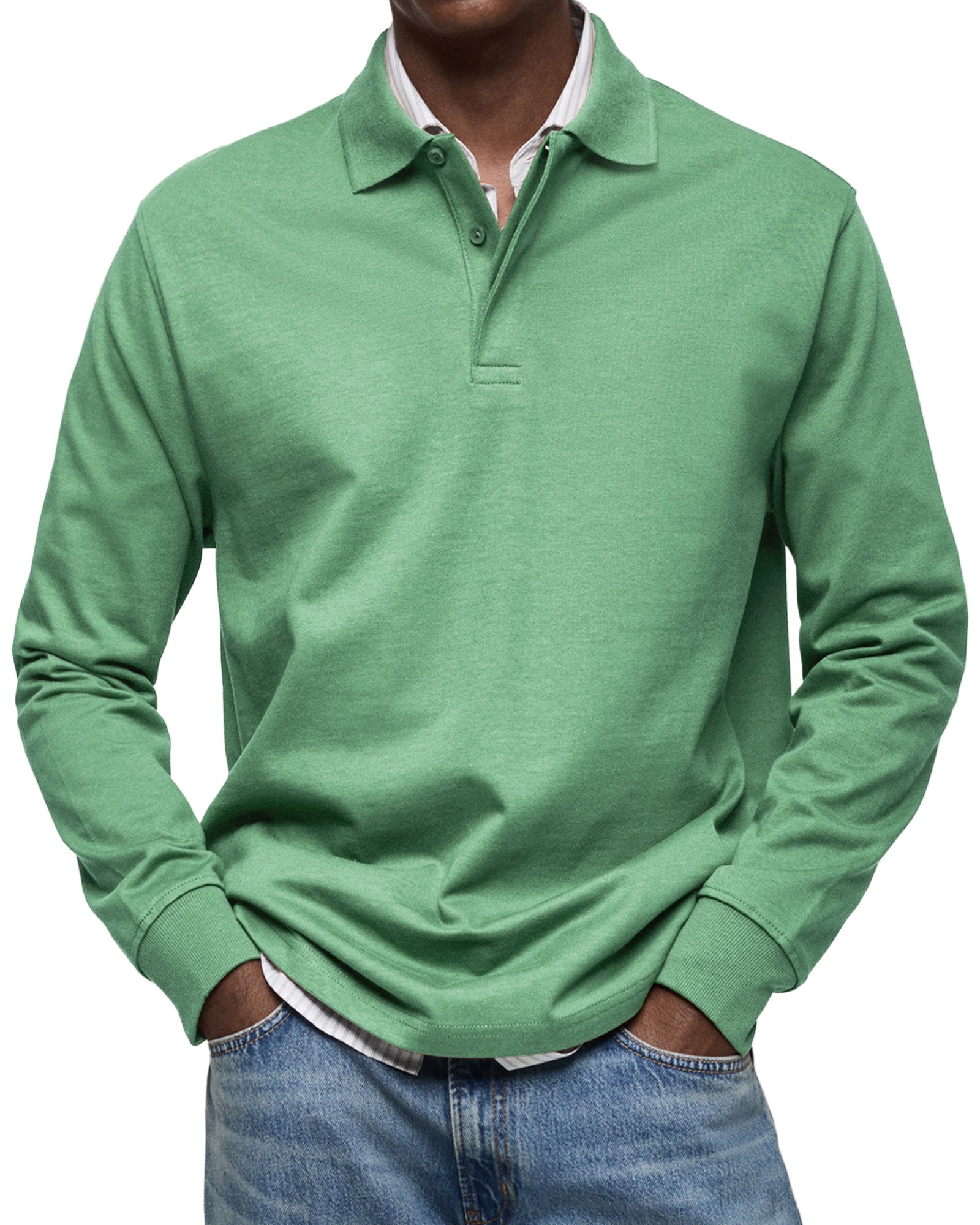 Wilson Elegant Classic Long Sleeve Polo