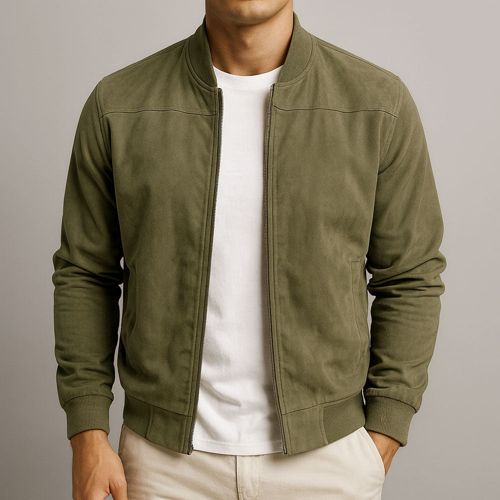Valen | Classic Suede Jacket: Timeless and Sophisticated Style