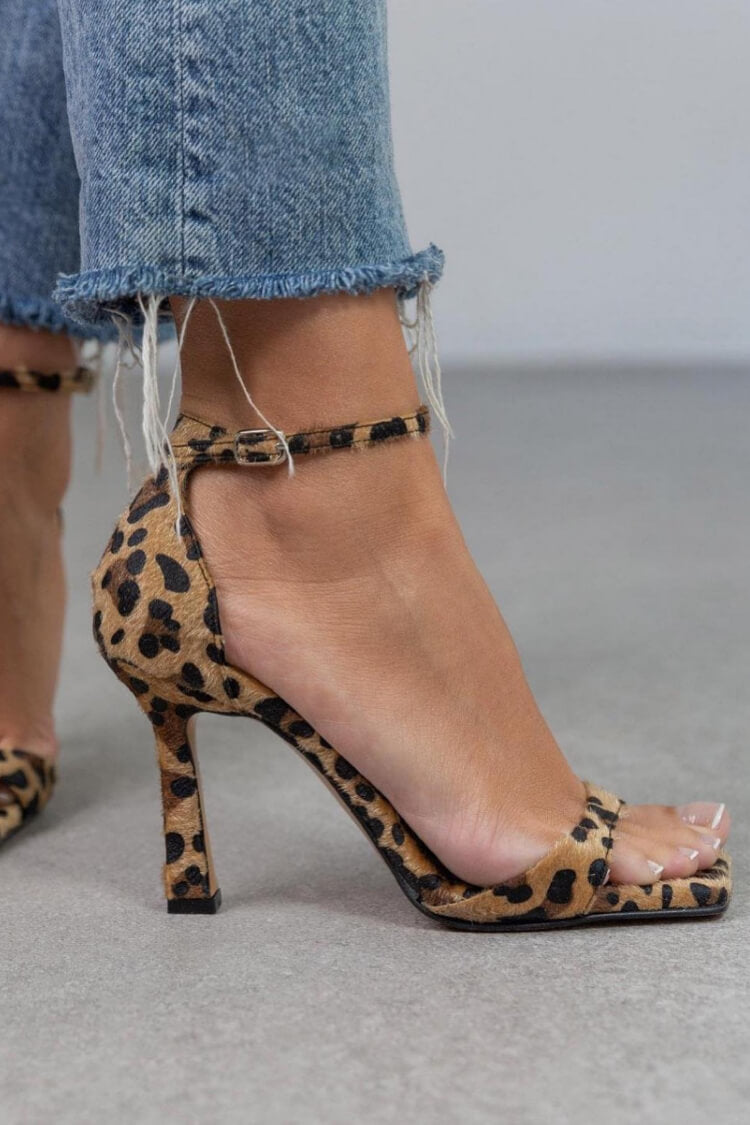 Leopard Print High Heels for a Wild and Trendy Look