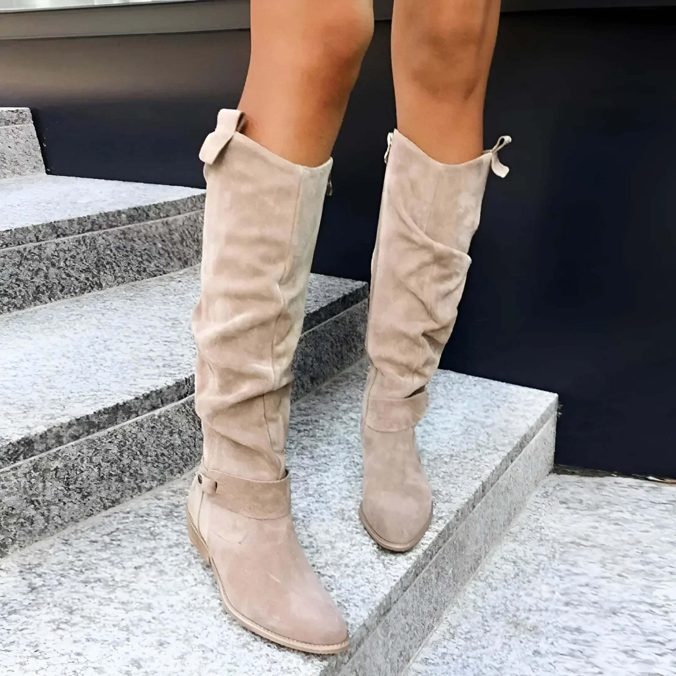 Reverie - Elegant Knee-High Suede Boots