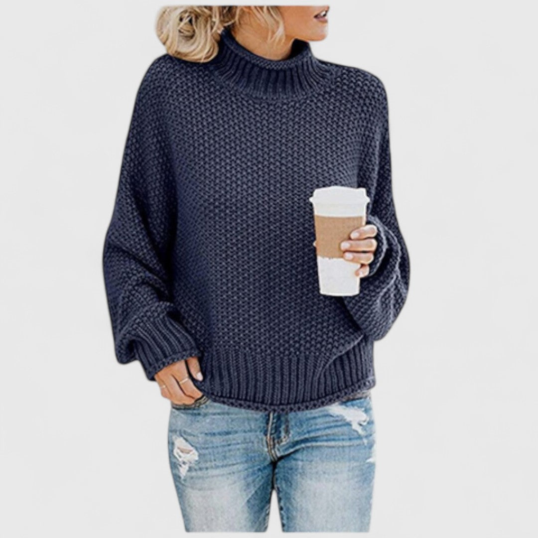 Enine - Ultra-Modern Cozy Turtleneck Sweater