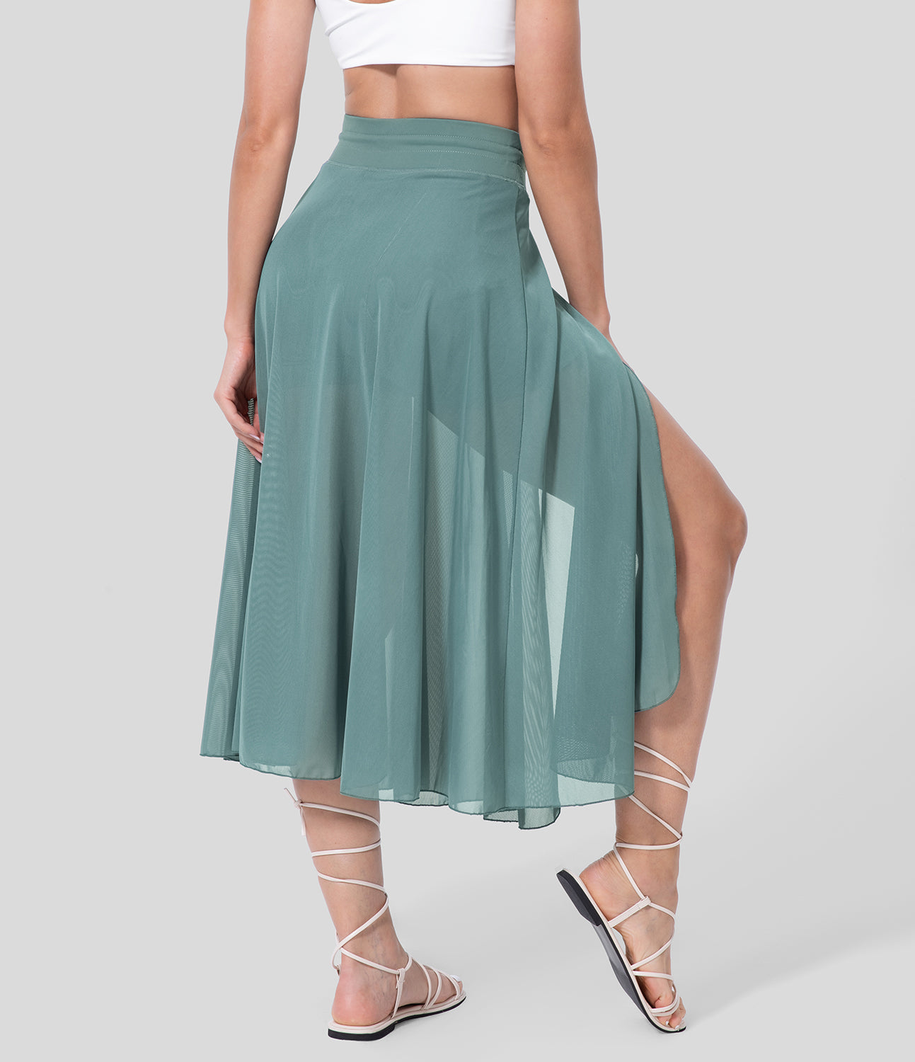 REVERIE - 2-in-1 Midi Skirt for Women, Guaranteed Elegance and Versatility