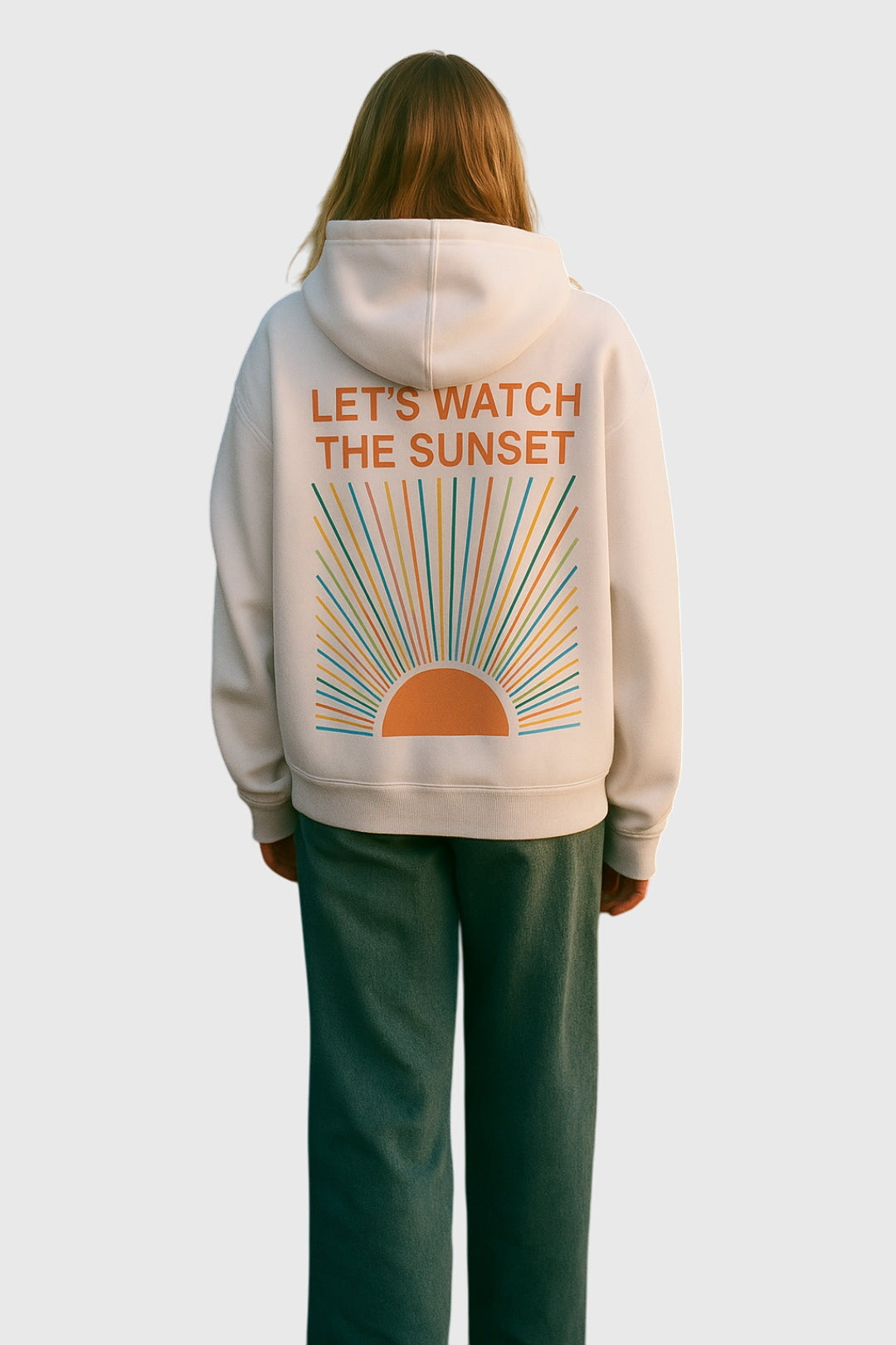 Zoey™ | Evening Glow Hoodie for Elegant Comfort