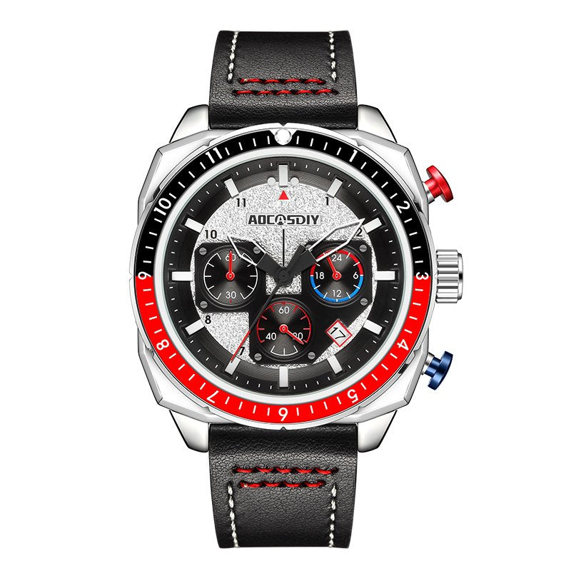 Luxury Sport Quartz Chronograph Watch