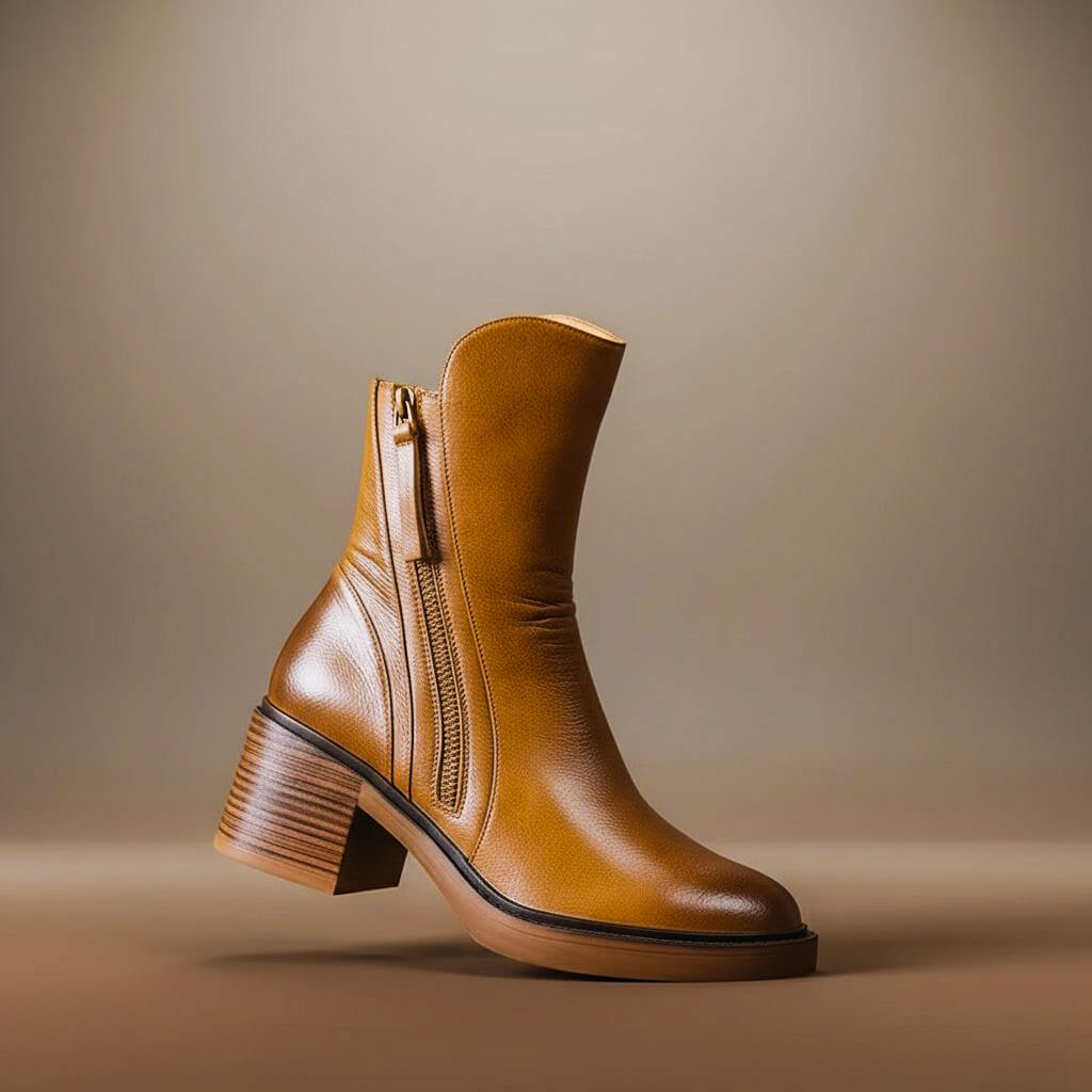 Aurelia Vellure Elegant Ankle Boots with Stylish Heels