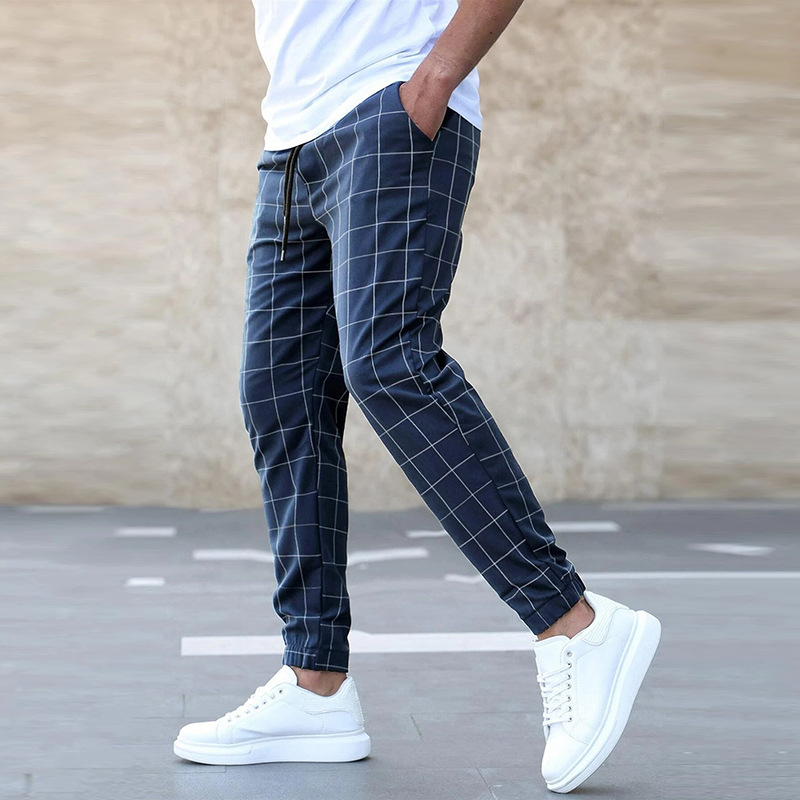 Owen – Comfortable Plaid Sweatpants