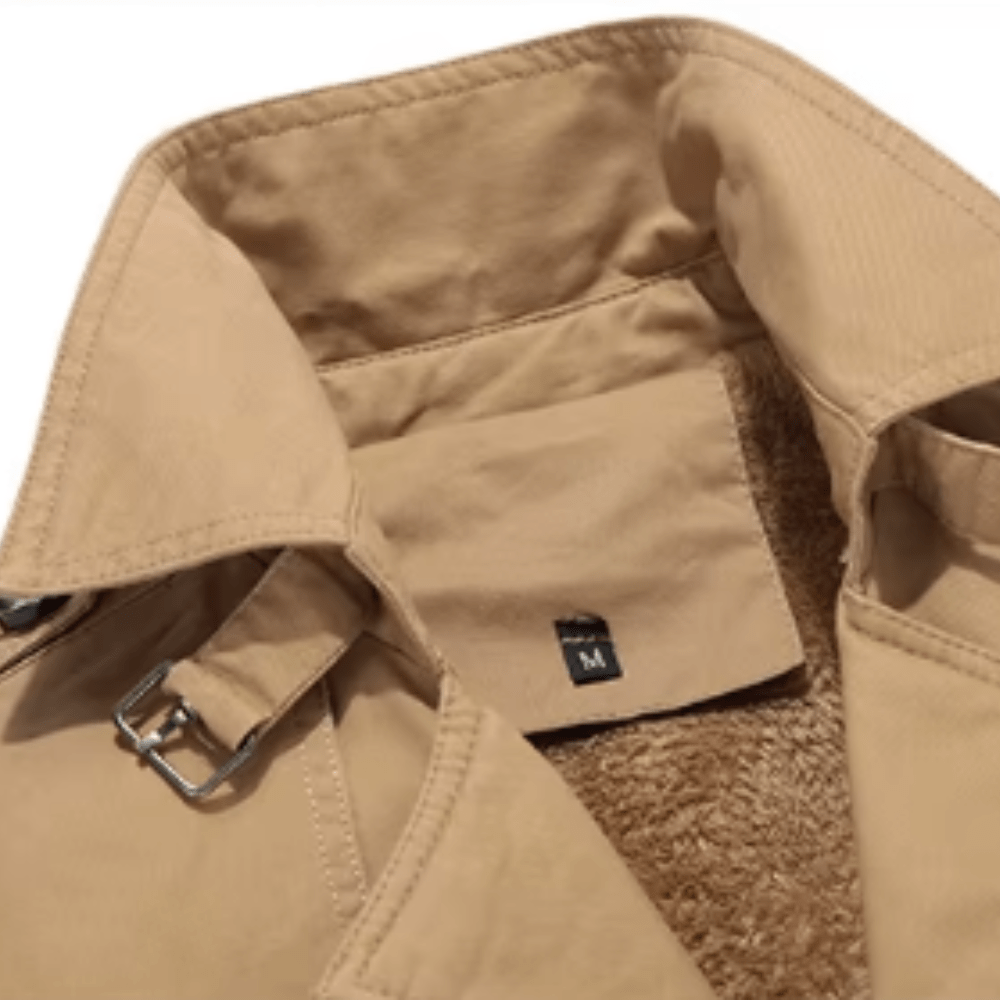 Chic Storm Coat - Elegant, Weatherproof Style