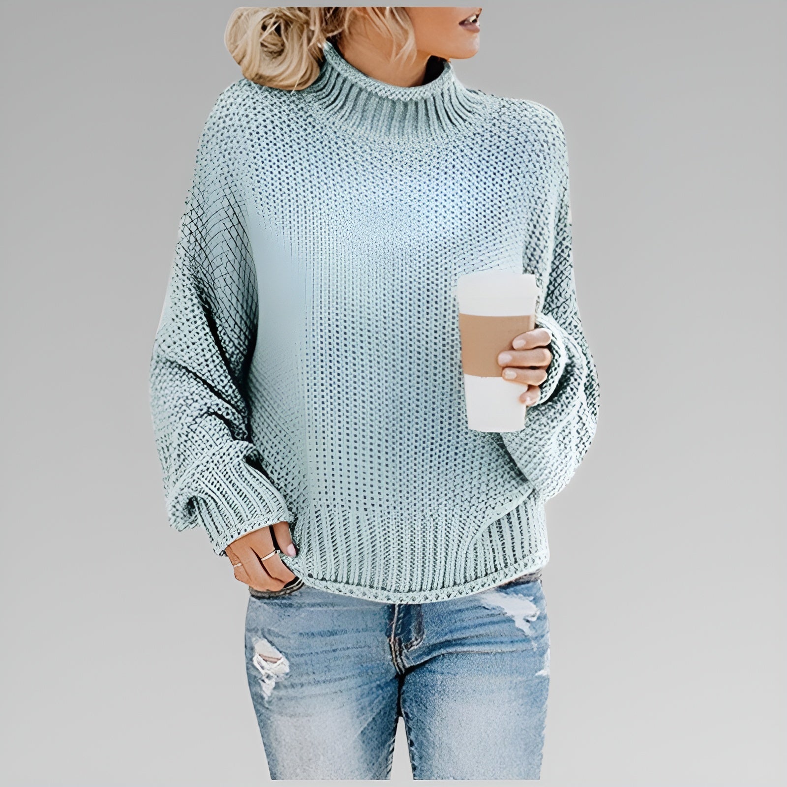 Amy | Classic Shoulder Sweater Fashion