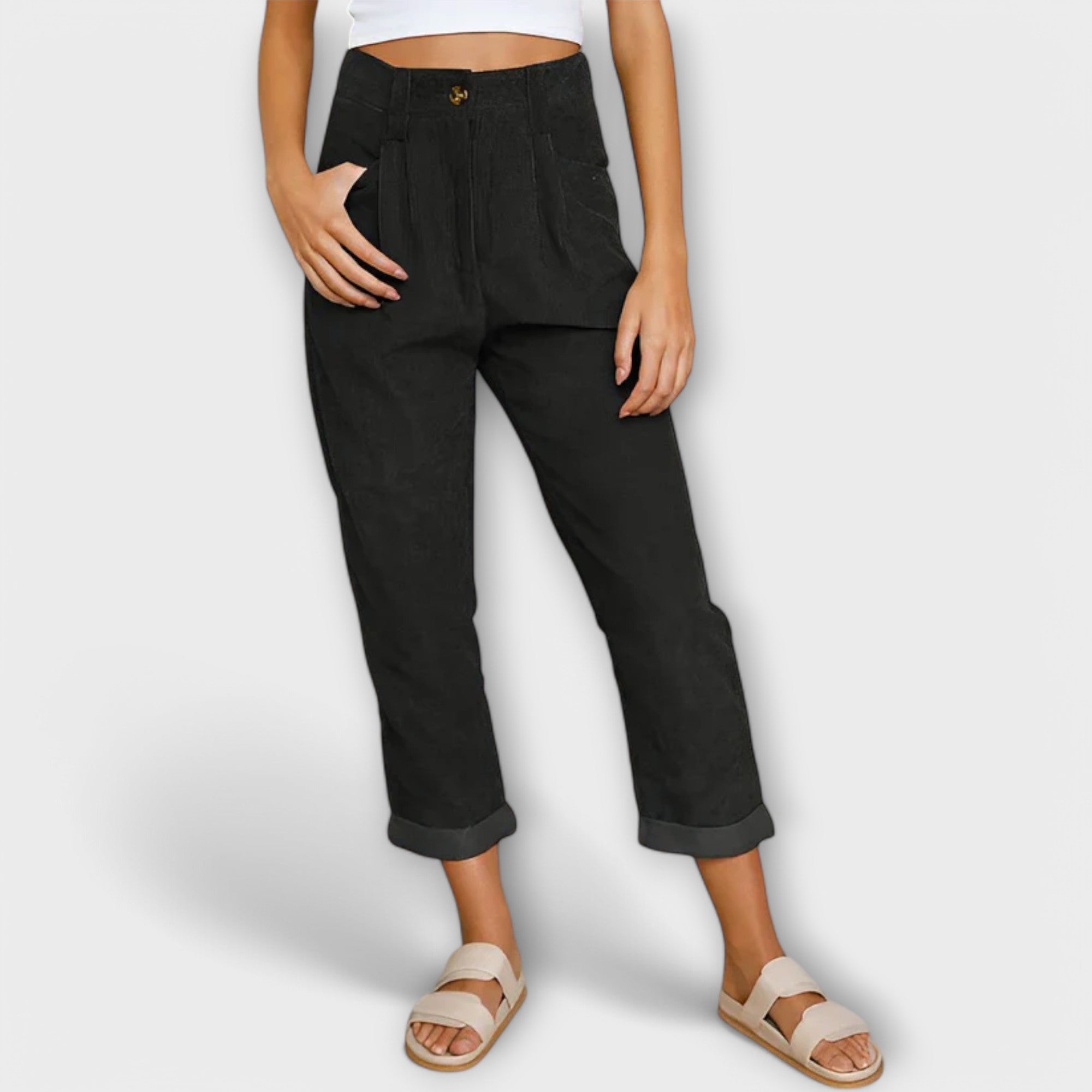 Jana Modern Drawstring Pants - Contemporary Style and Sophisticated Comfort