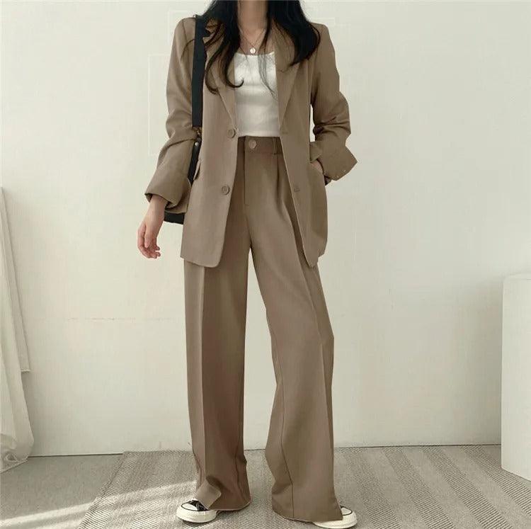 Hailey | Elegant Women's Suit with Long Blazer and Sophisticated Tailored Set