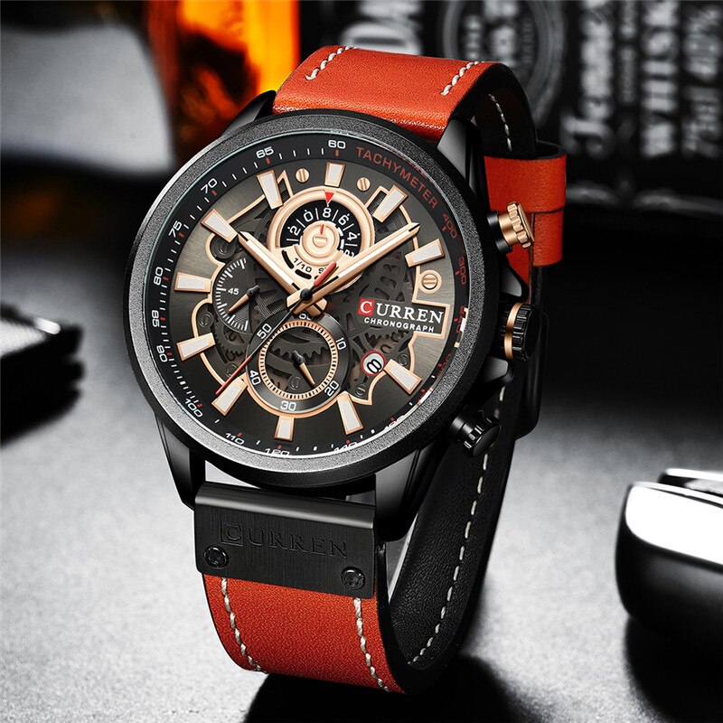Multifunction Quartz Watch with Built-in Calendar