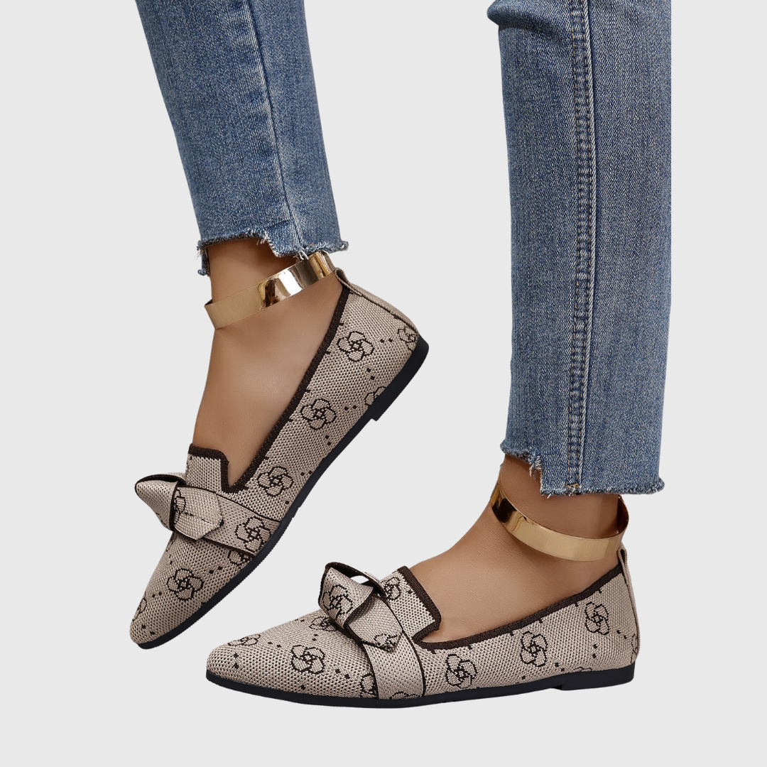 Comfortable Floral Margarita Loafers