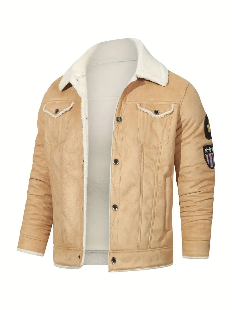 Faux-Lined Performance Jacket for Warmth and Peak Performance