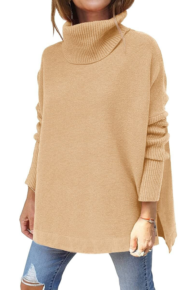 Francesca | Oversized Cozy Turtleneck Sweater for Ultimate Comfort