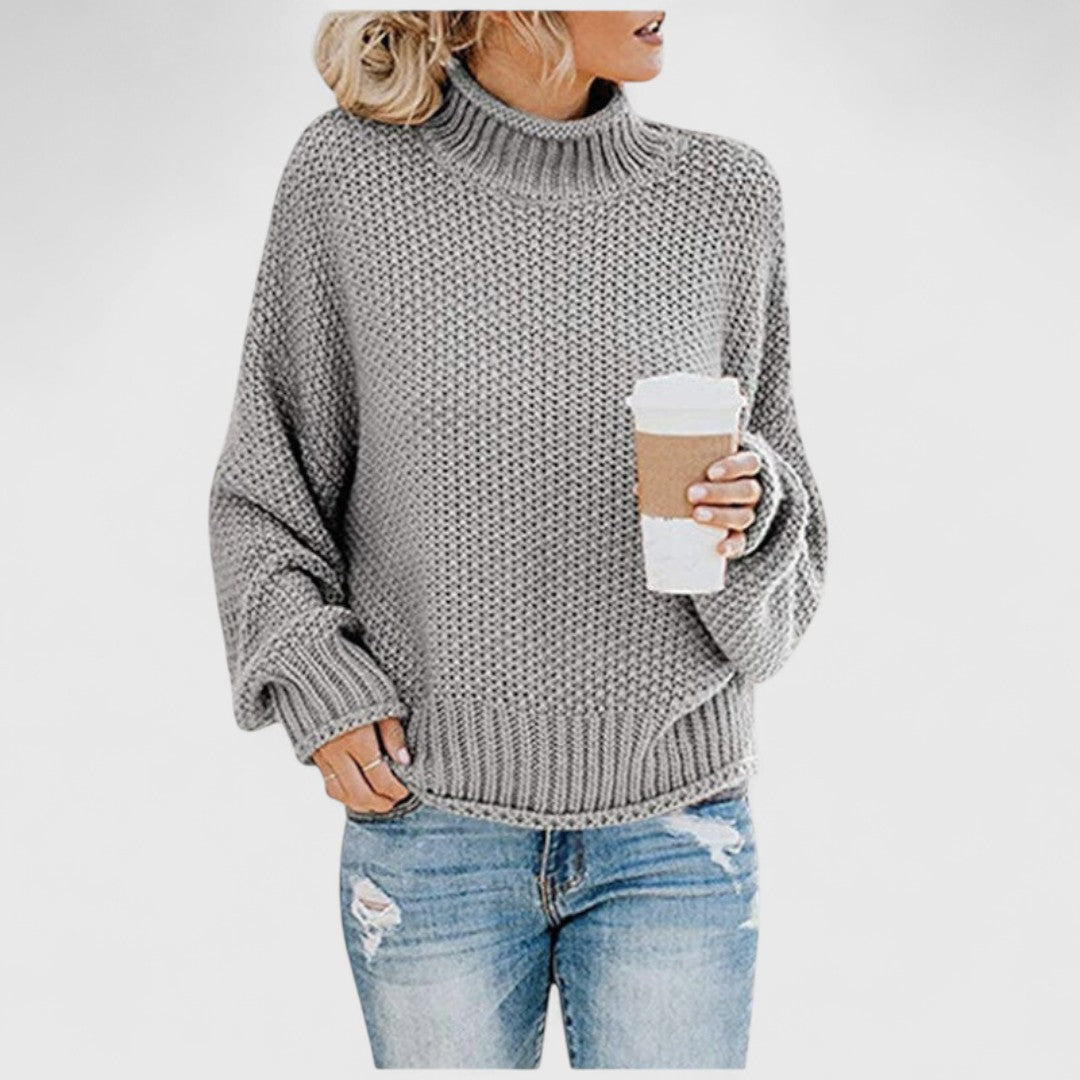 Enine - Ultra-Modern Cozy Turtleneck Sweater