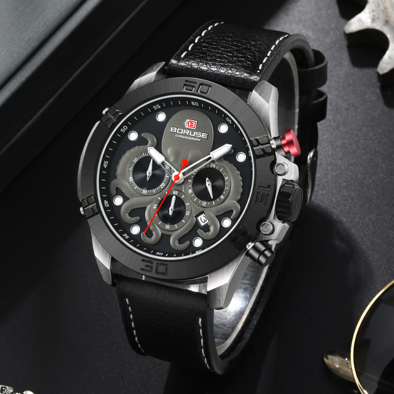 Men's Sport Quartz Watch - Elegance and Performance for Athletes
