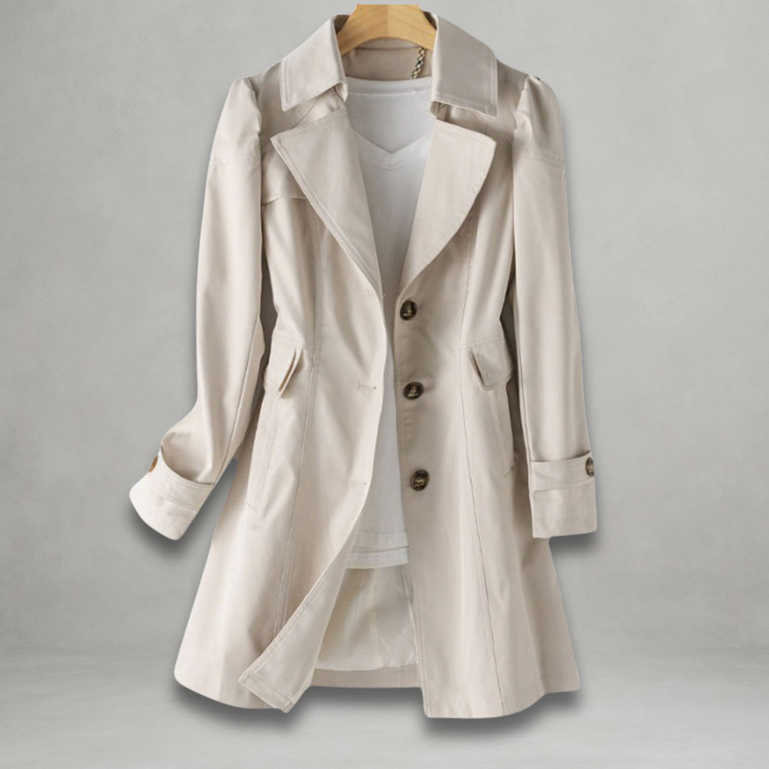 Jinkee | Elegant Autumn Trench Coat for a Sophisticated Style