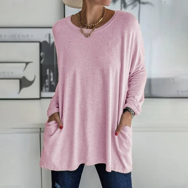 Moira - Top Casual Long Sleeve T-Shirt
