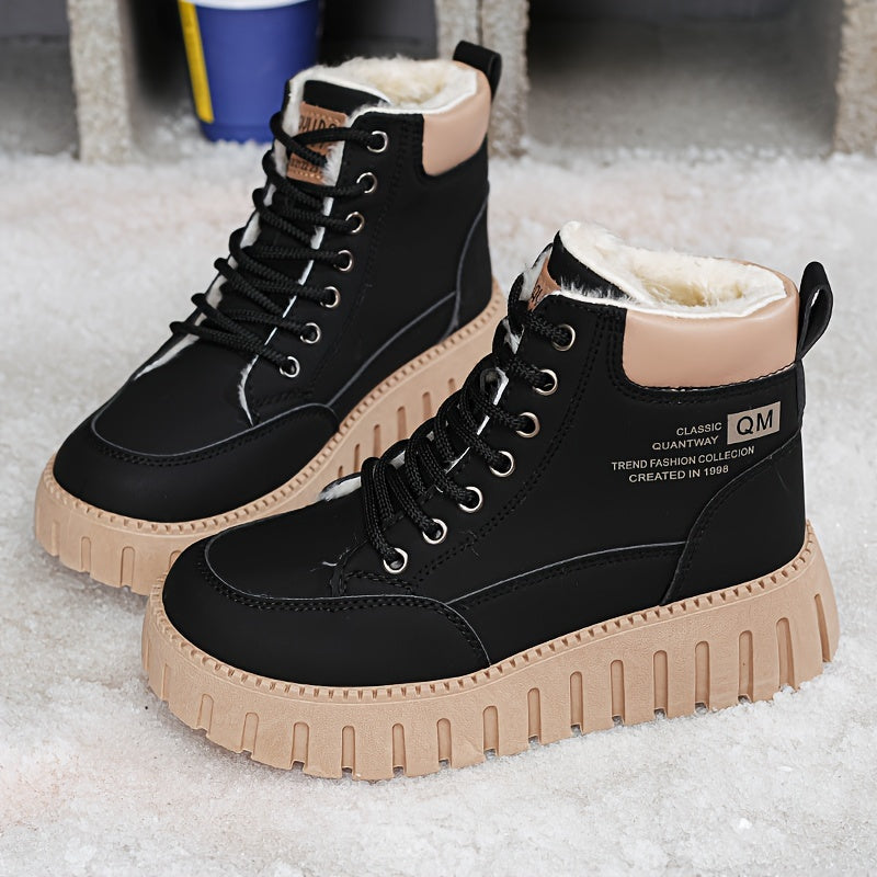 Celestine - Cozy, Stylish Lined Sneakers for All-Season Comfort