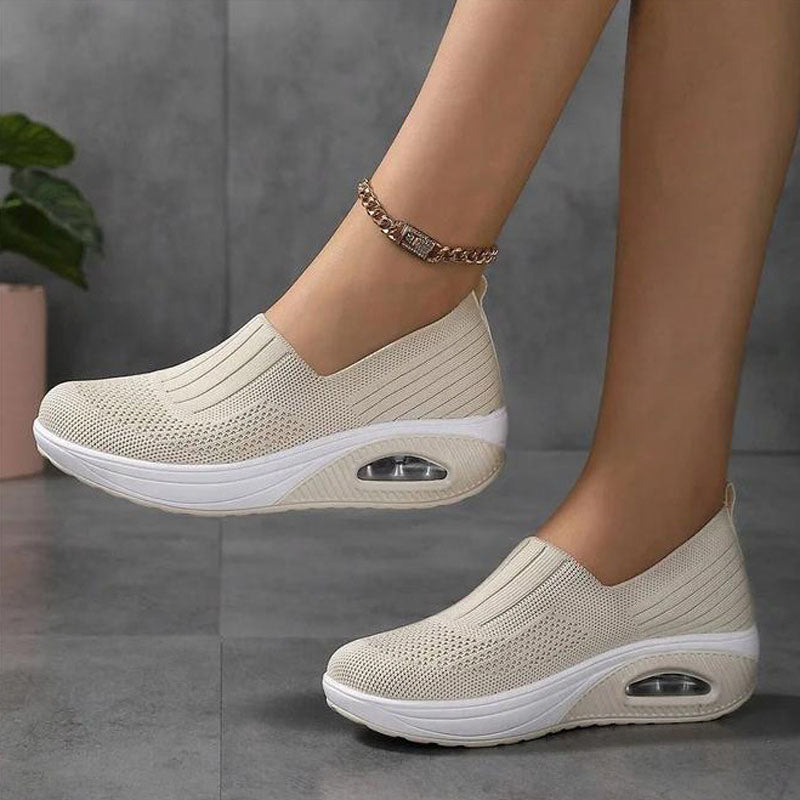 Breathable Slip-On Sneakers for Women — Ultra-Comfort, All-Day Wear