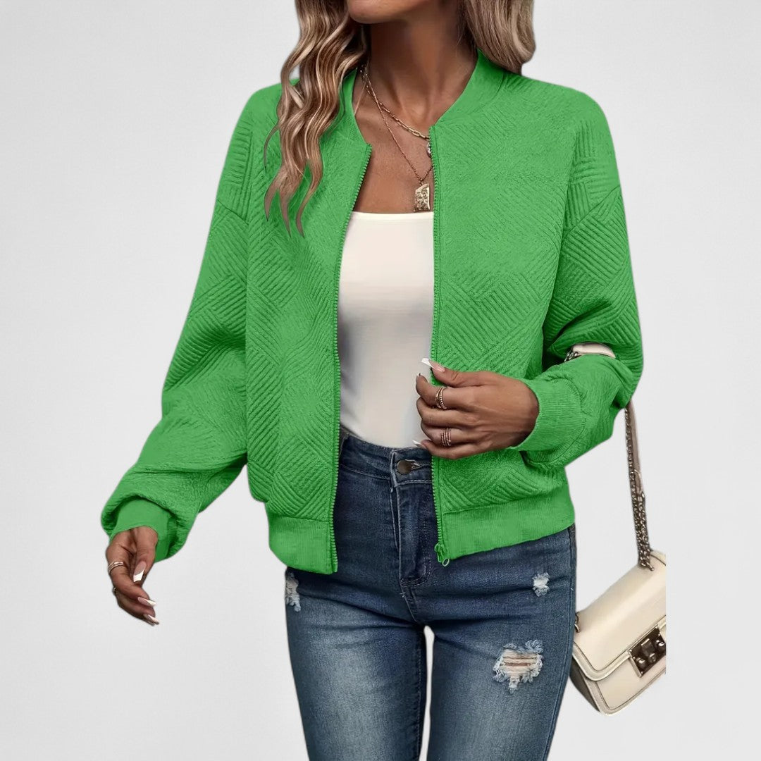 Sophia - Women's Lightweight Casual Zip-up Jacket for Comfort and Style