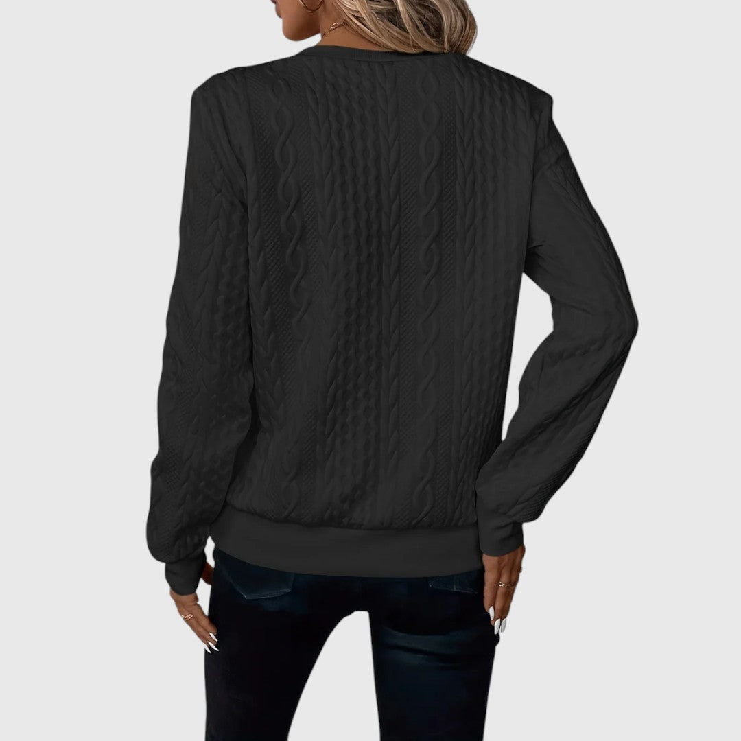 Josine - Chic and Cozy Zip-Up Sweater for a Stylish Look