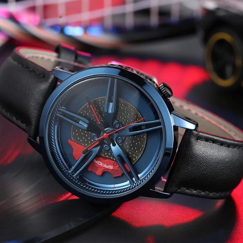 Quartz Button Watch - Elegance and Practicality